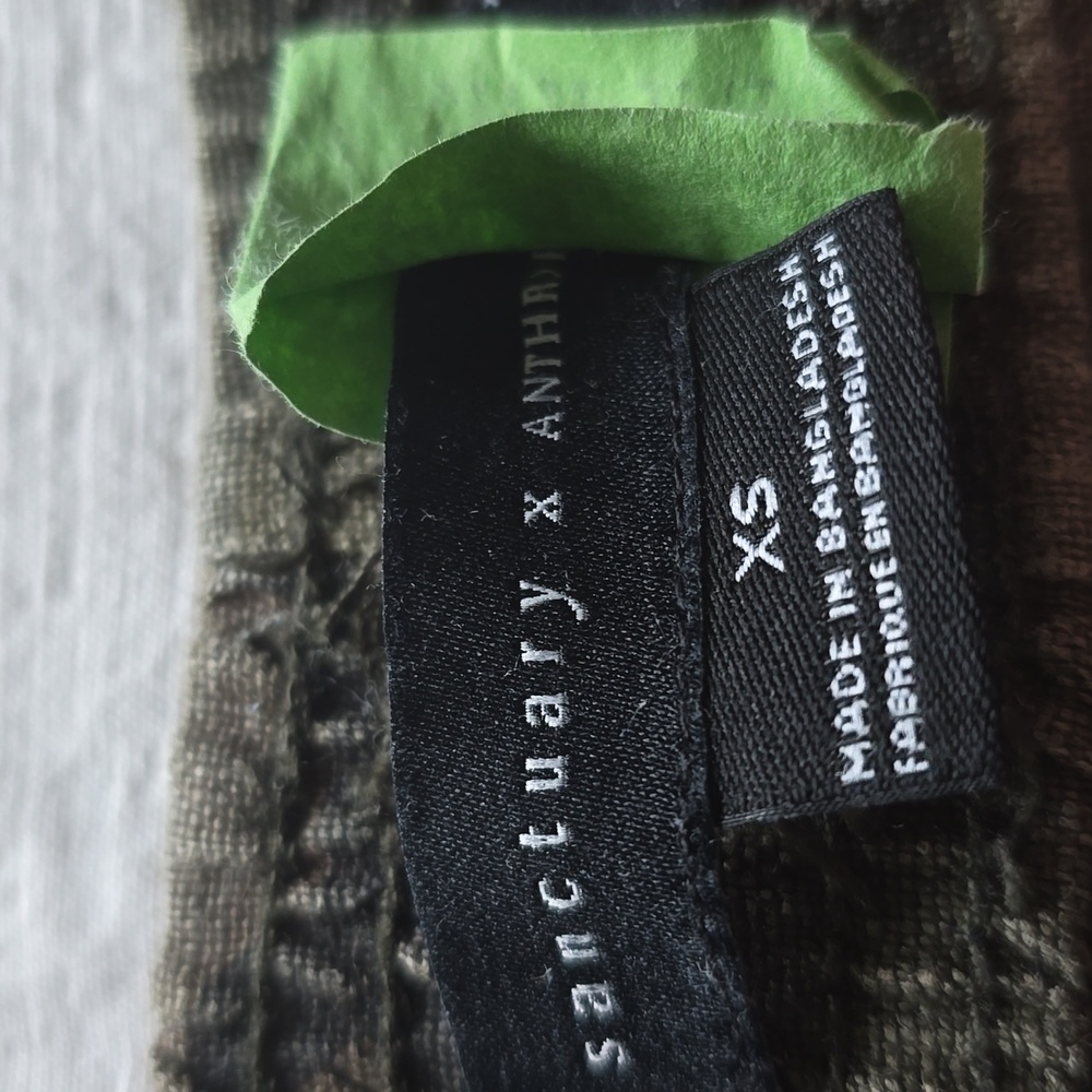 SANCTUARY X Anthropologie Discoverer Linen Camo Cargo Pants Size XS - Picture 5 of 16